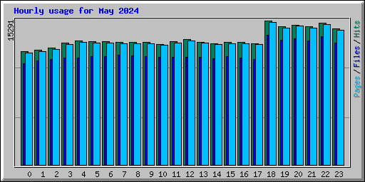 Hourly usage for May 2024
